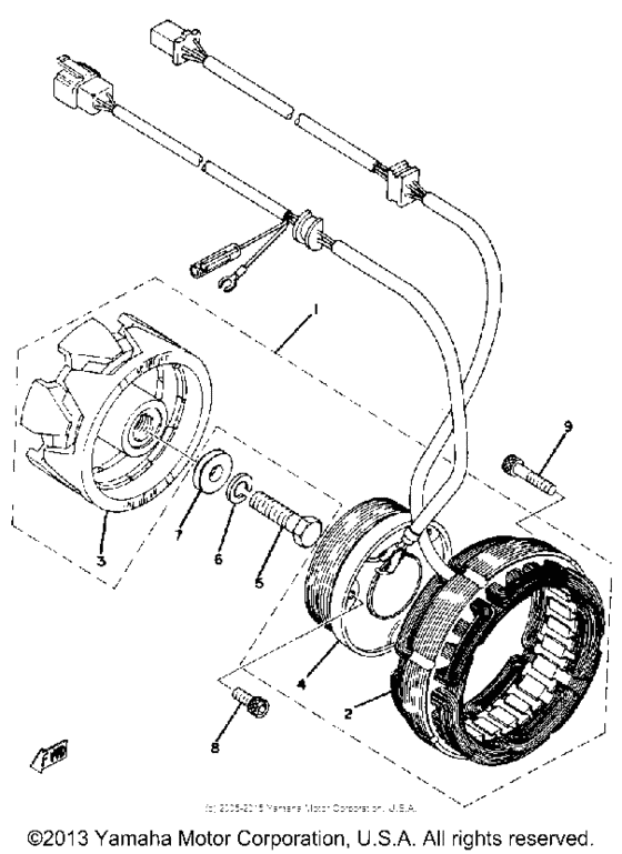 XS400SG A - c - generator