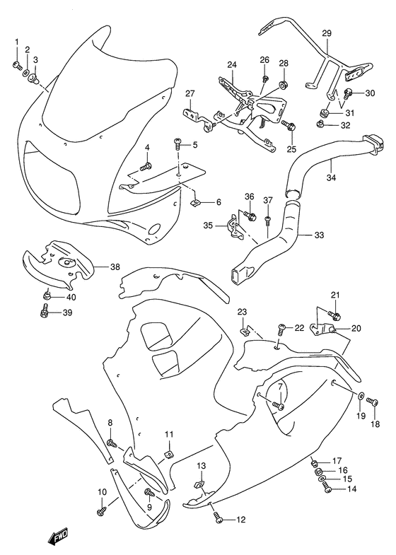 Installation parts