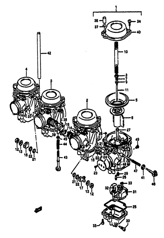 Carburetor assy