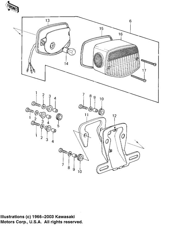 Taillight unit ass`y