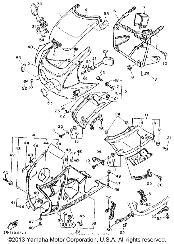 Fairing-cowling