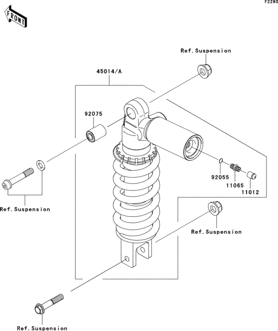 Shock absorber(s)(b7f/b8f)