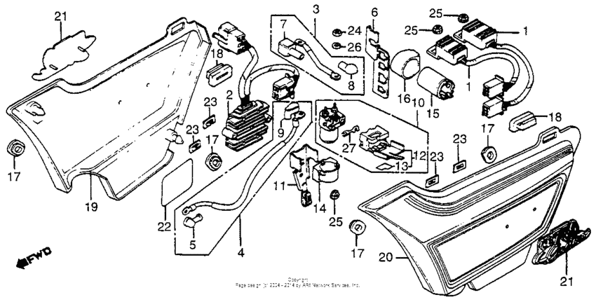Side cover + rectifier
