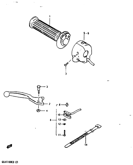 Right handle switch