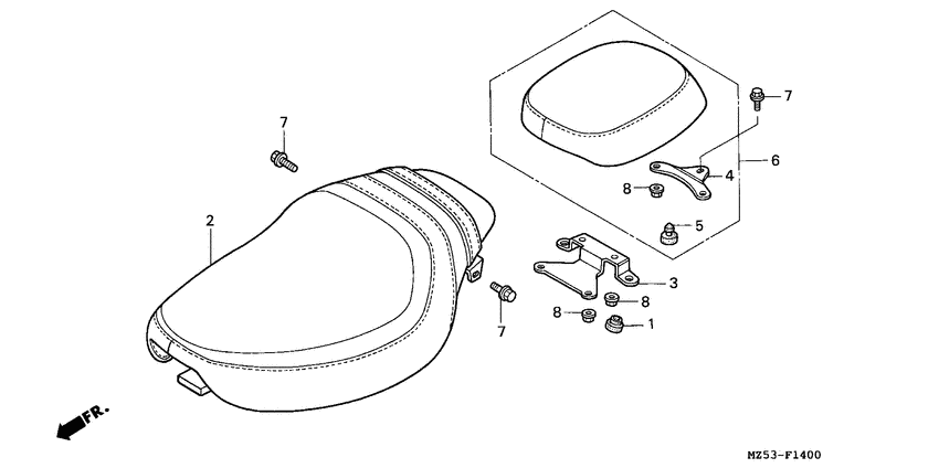 VF750CD Пружина
