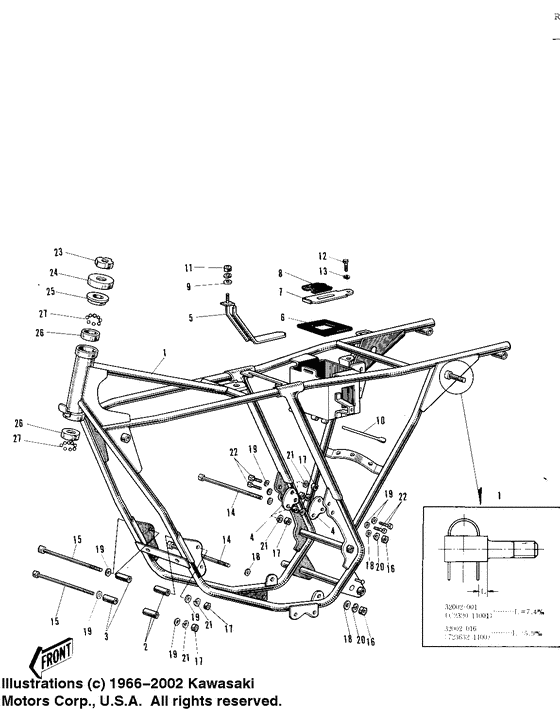 Frame/frame fittings