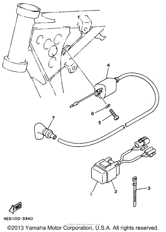 YZ80G1 Электрика