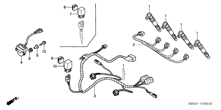 Harness sub wire
