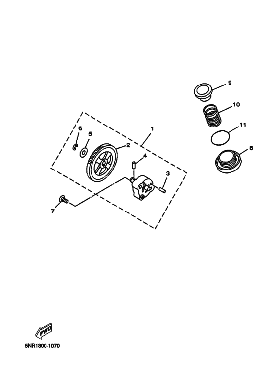 YP125D Маслонасос