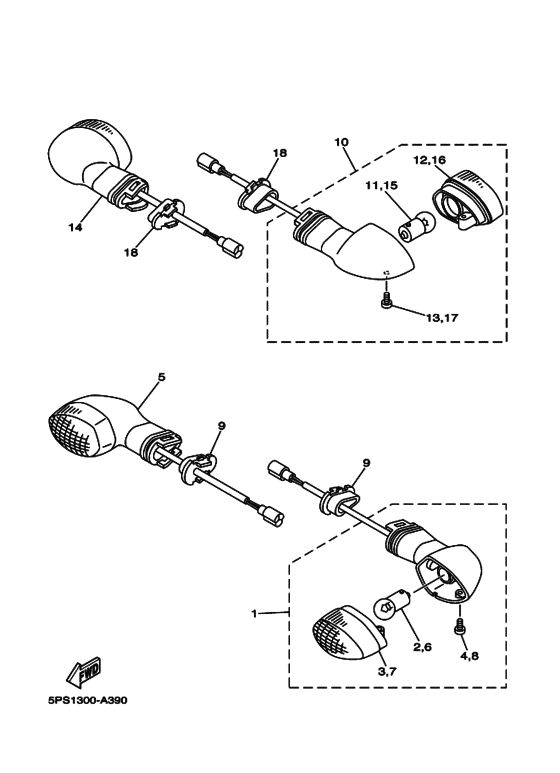 TDM900 Проблесковый световой сигнал