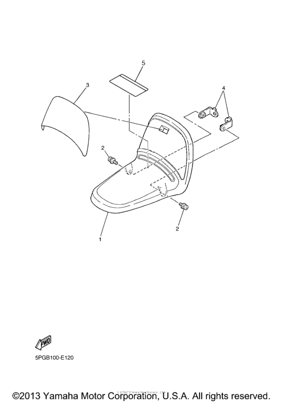 PW50Y Переднее крыло