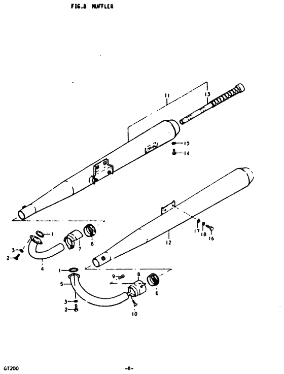 Muffler comp