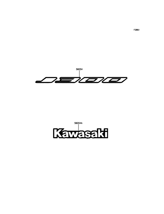 SC300 Decals(Black)(White)