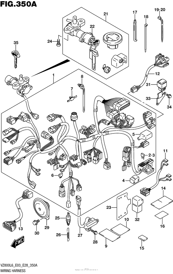Wiring Harness (Vz800L6 E03)