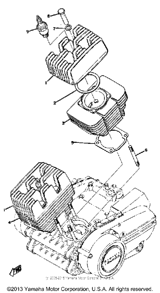 Cylinder head - cylinder