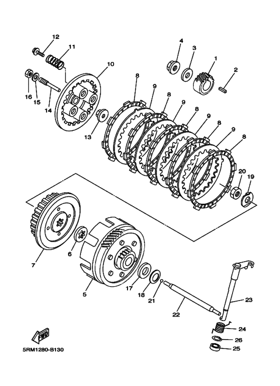 XT125X Бендикс