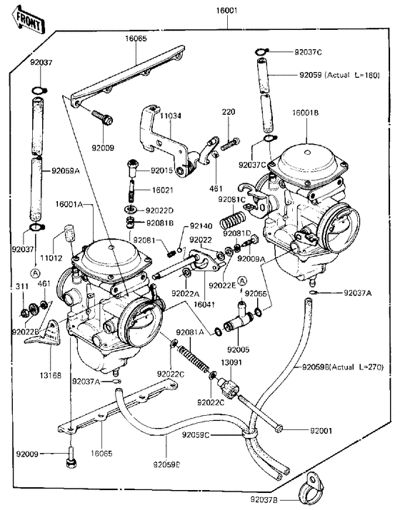 Carburetor assy
