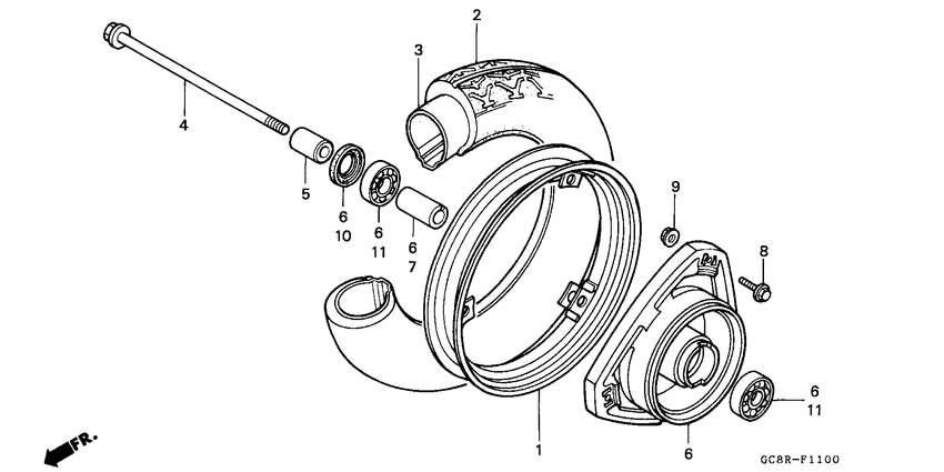 Transom + tube