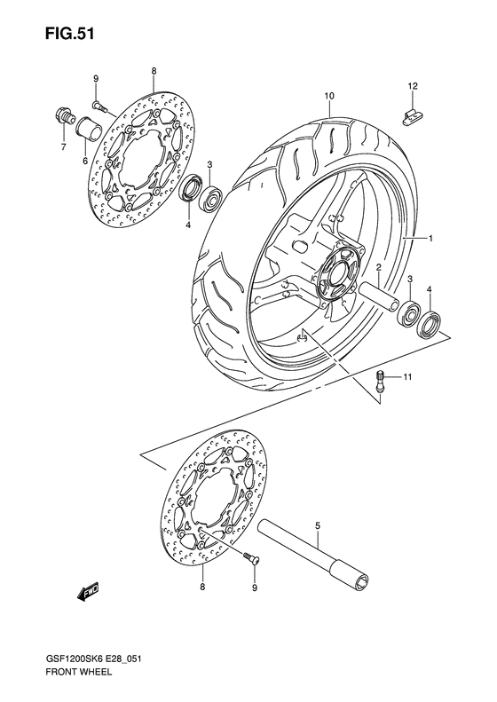 GSF1200S Transom + tube