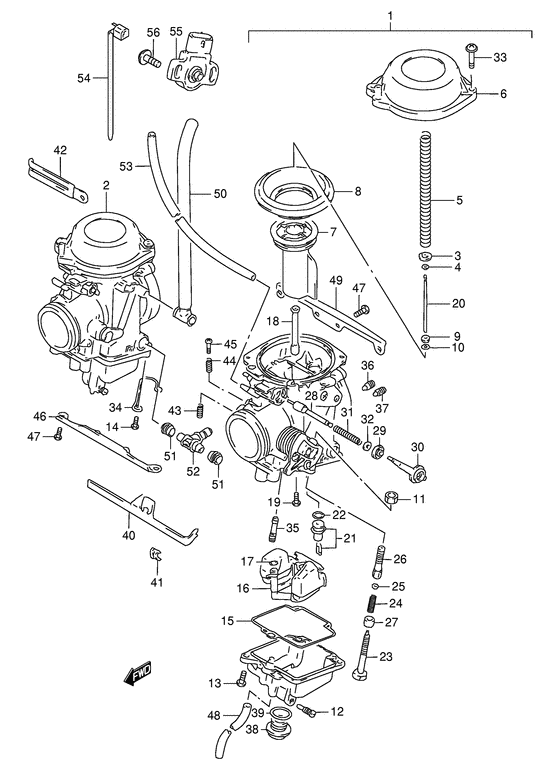 Carburetor assy
