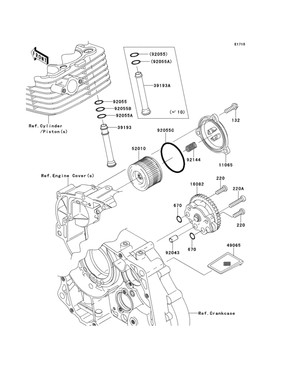  Масляный насос