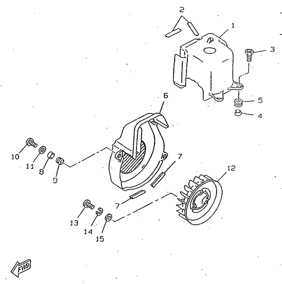 CW50RSP Кожух вентилятора