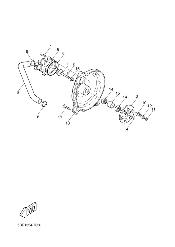 YQ50 Wasserpumpe