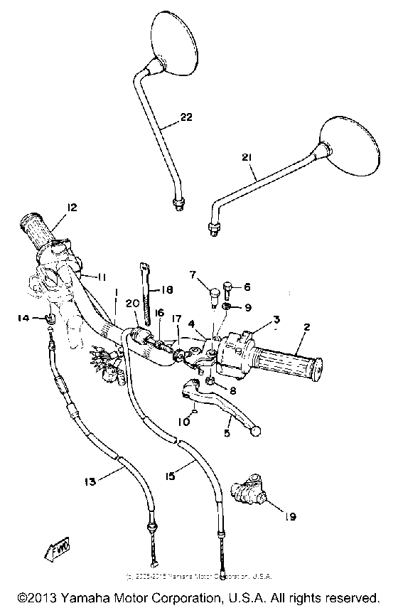 Handle wire