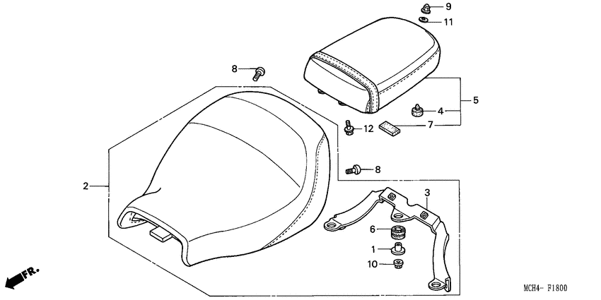VTX1800C Пружина