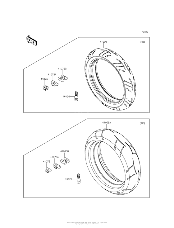 ZX1400 Покрышки