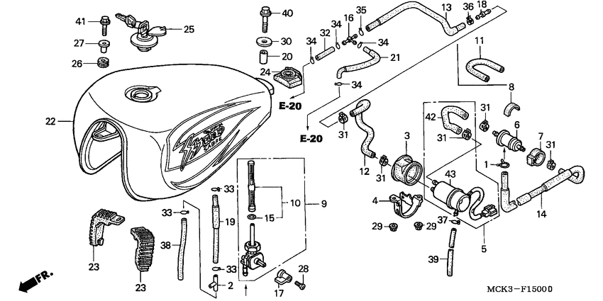 Fuel tank/fuel pump