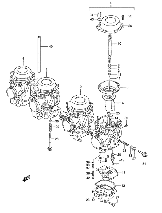 Carburetor assy