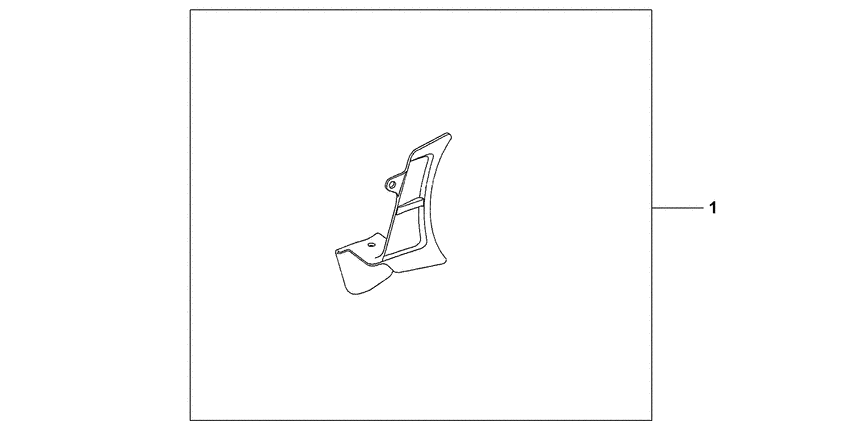 CB1000R Kit tit. sprocket protector