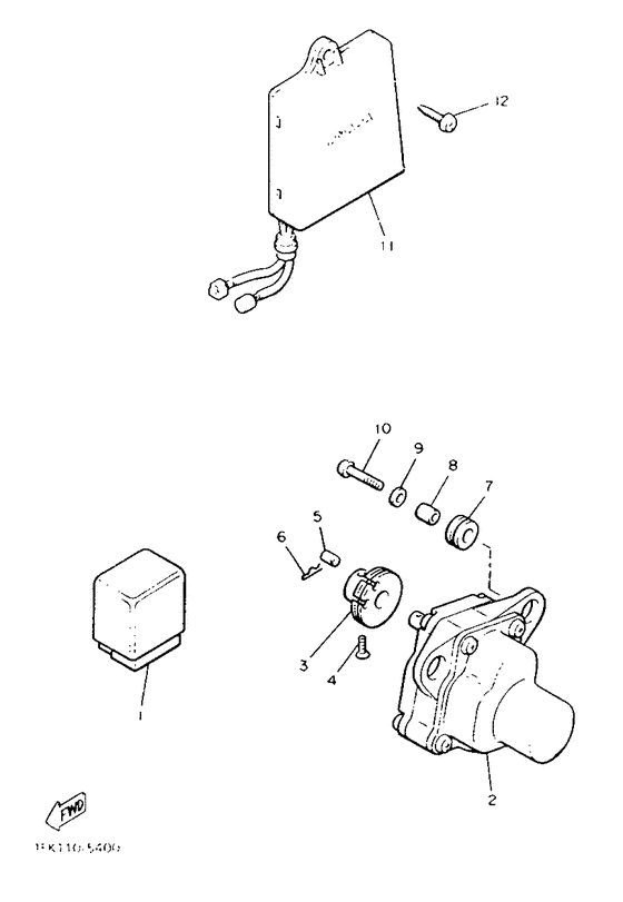 Pick up coil. governor