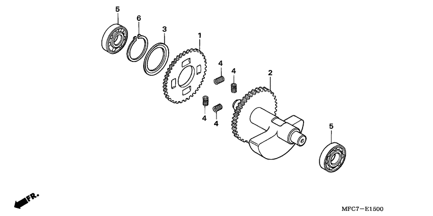 FMX650 Балансир