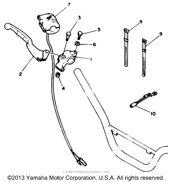 Handle switch - lever