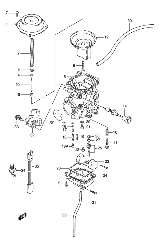Carburetor assy