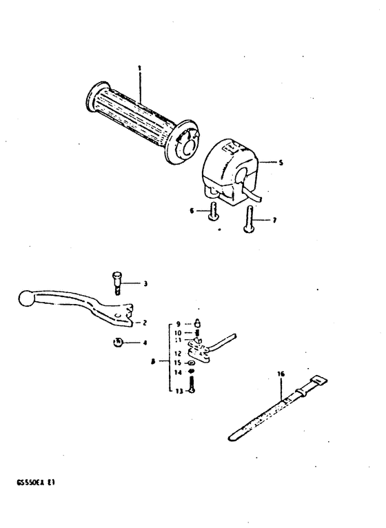 Right handle switch