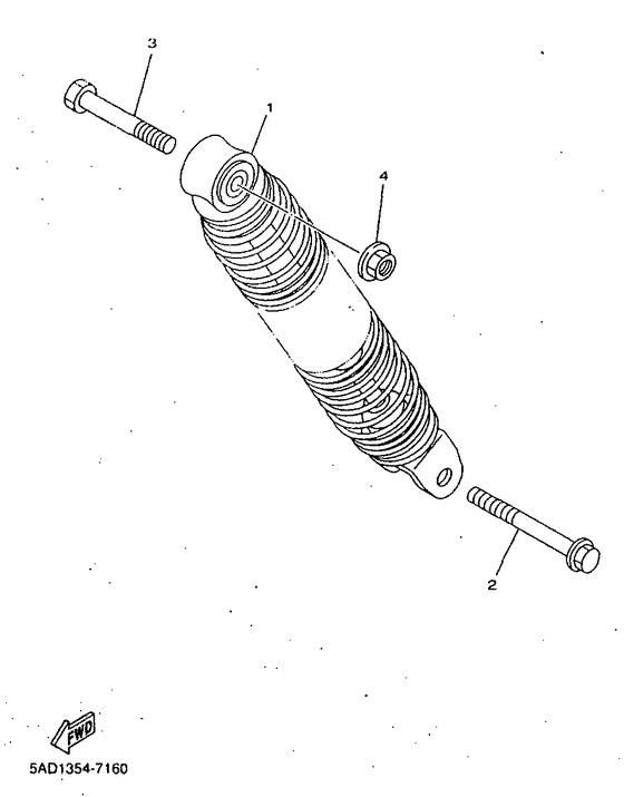 YN50 Suspension trasera