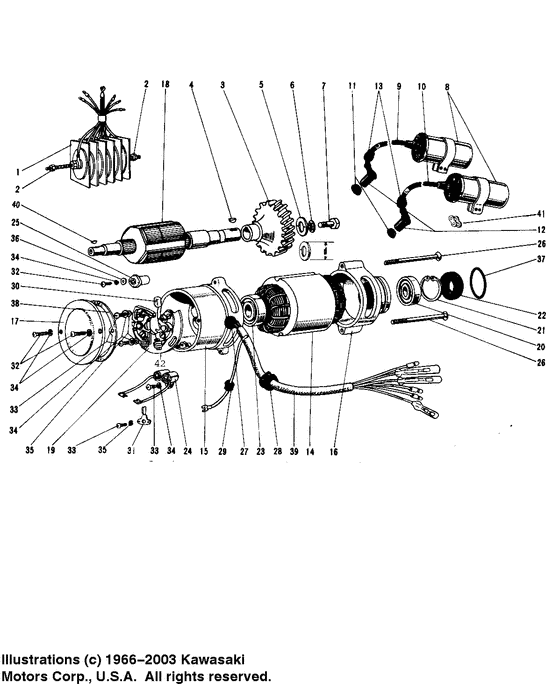 Ignition/generator a1