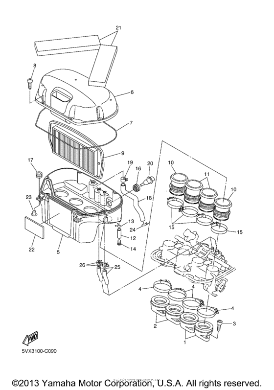 FZS6WC Впускная система