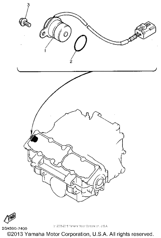 FZR1000F Pick up coil governor