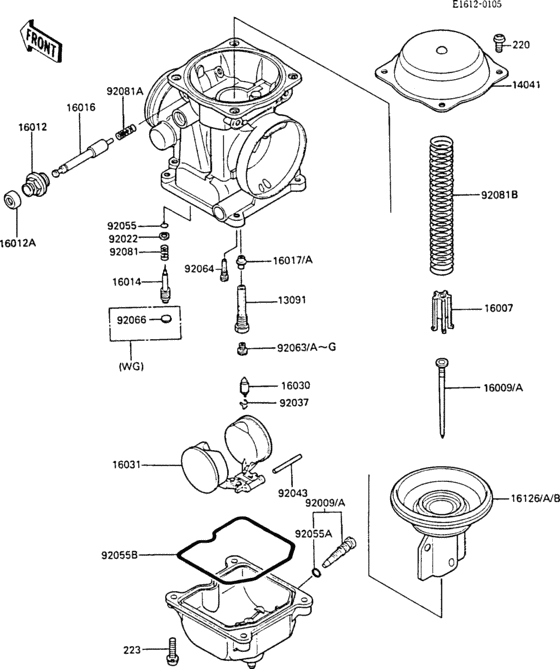 Carburetor parts(1/2)