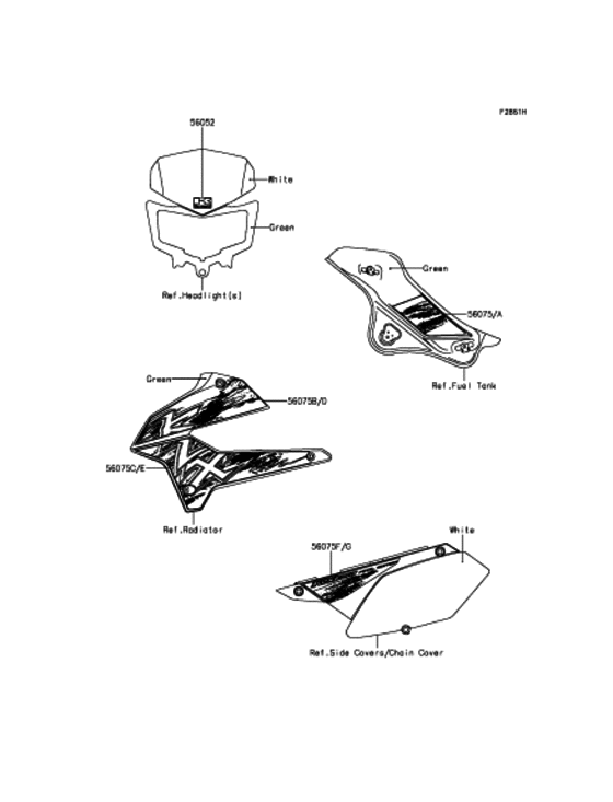  デカール(グリーン)(SGS)