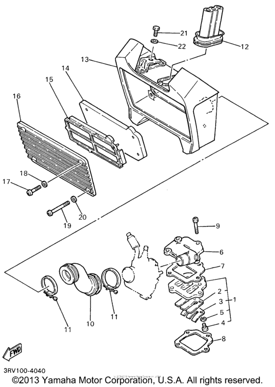 PW80P Впускная система
