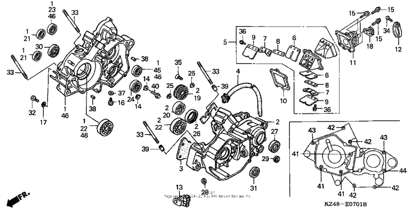 Crankcase ('03-'04)