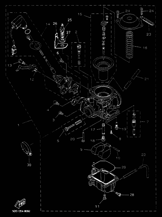 Carburetor assy