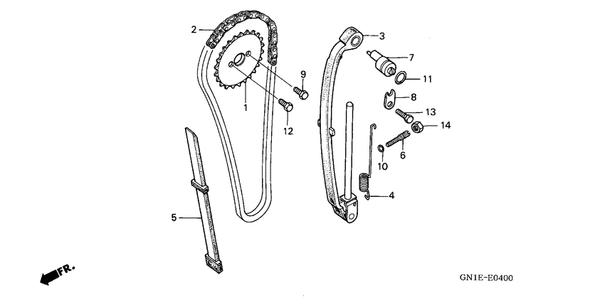 XR80R Держатель направляющей