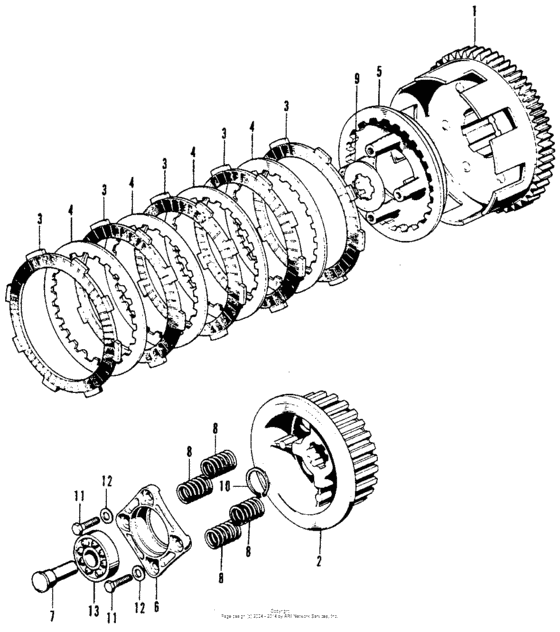 SL100 Сцепление