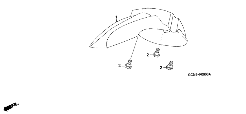 SZX50 Переднее крыло